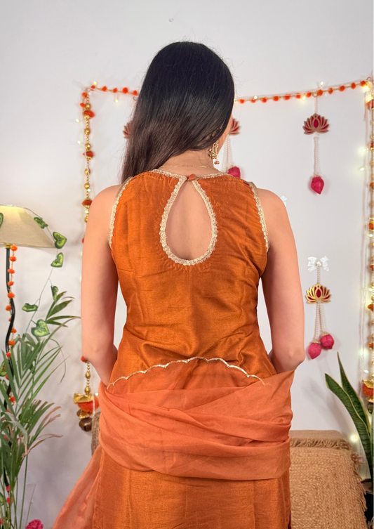 Kesariya Suit Set