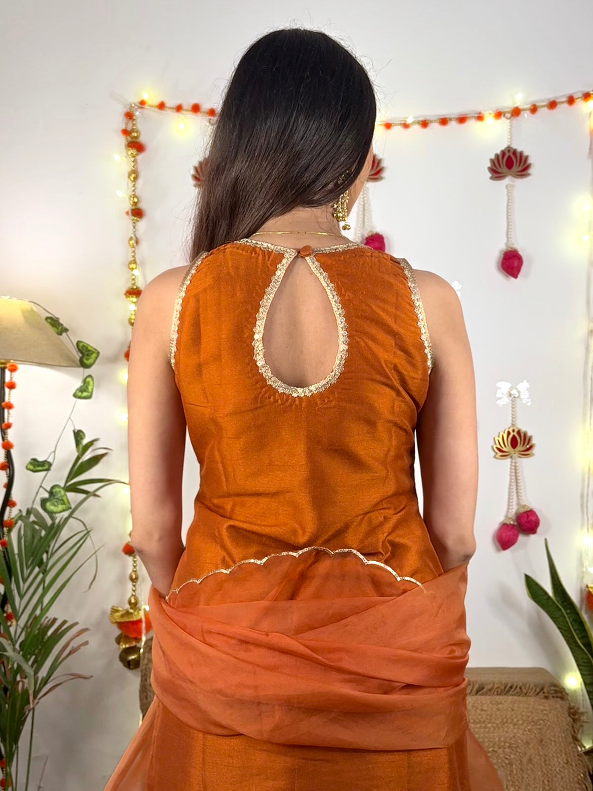 Kesariya Suit Set