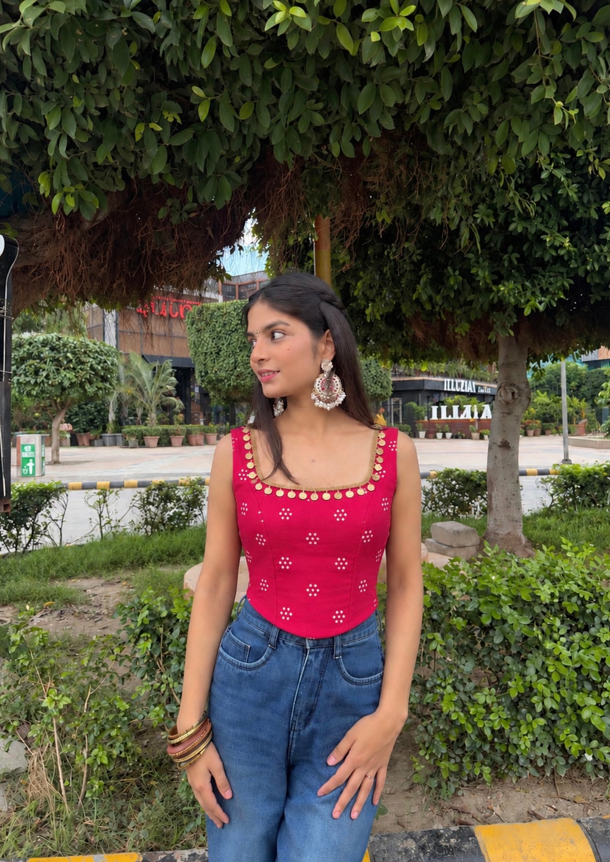 Adhya Bandhani Top
