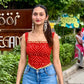 Shakti Bandhani Top