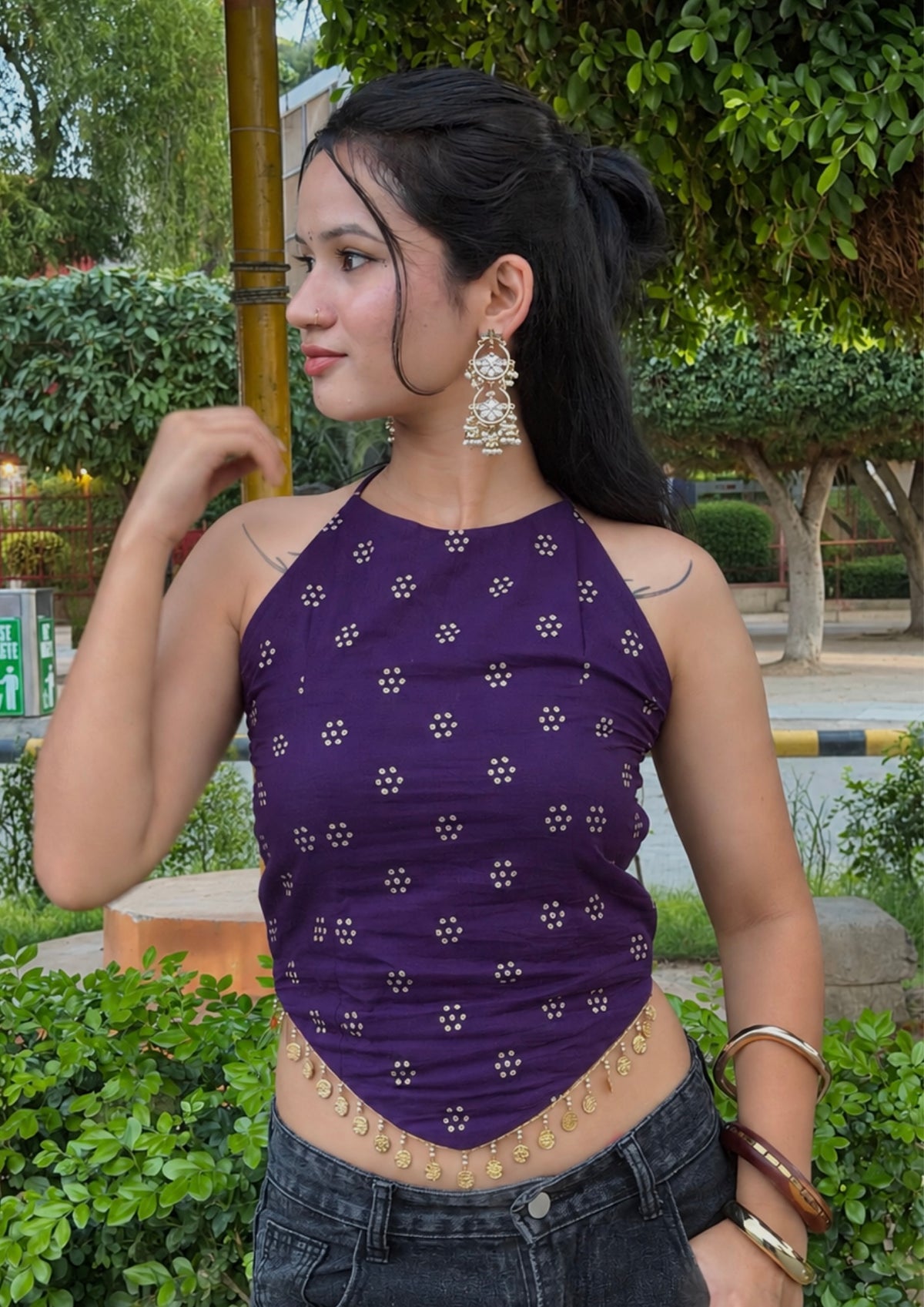 Gauri Bandhani Top