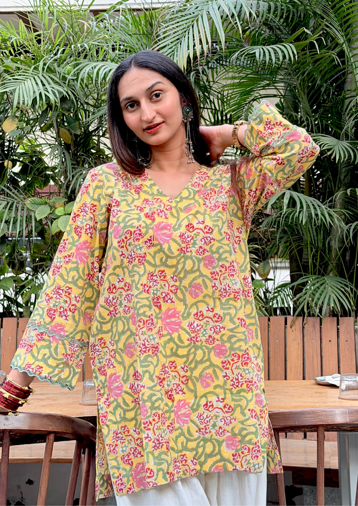 Sunheri Farshi Set