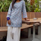 Blue Farshi coord set