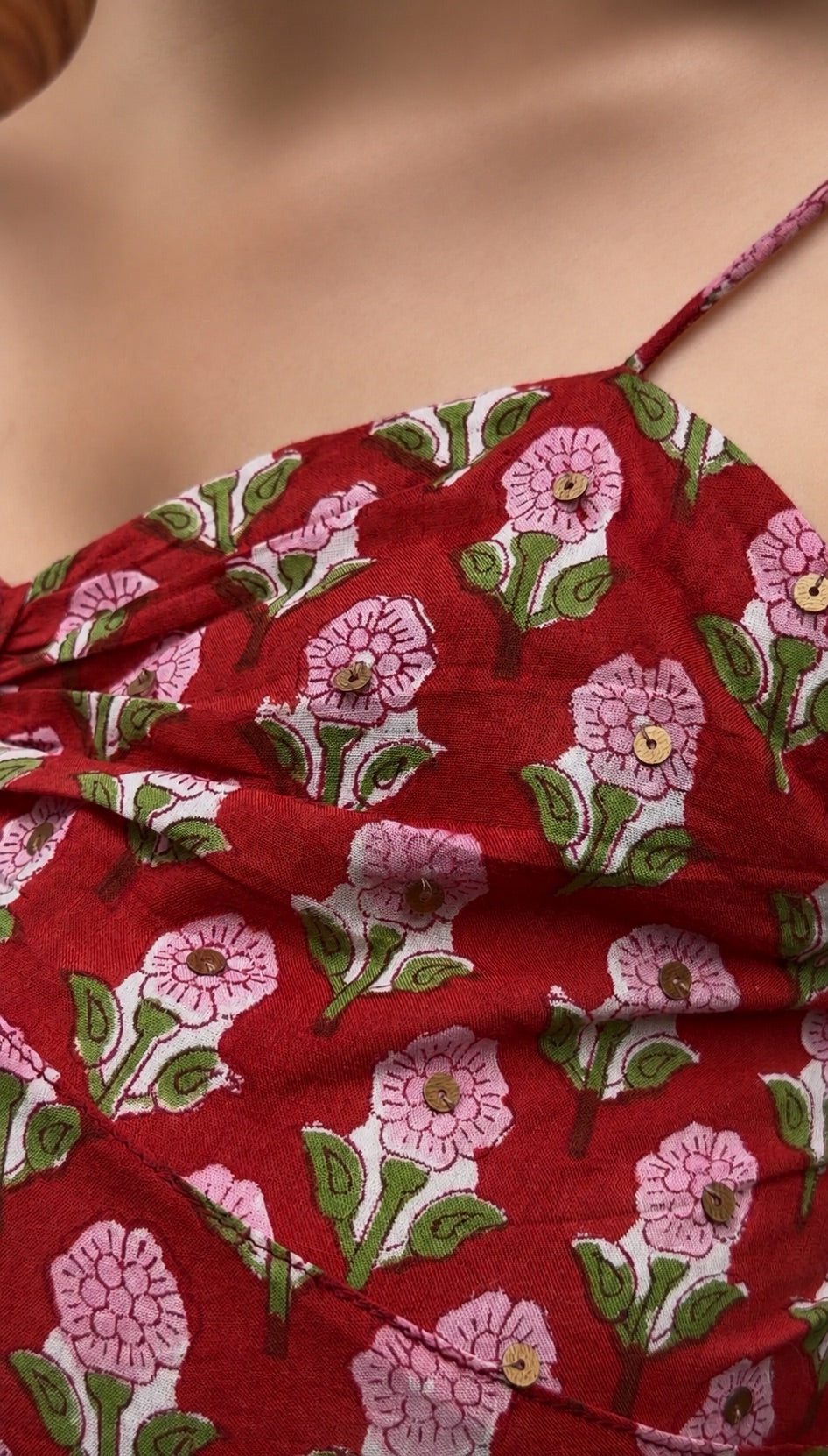 Aafreen Top | Handblock Cotton