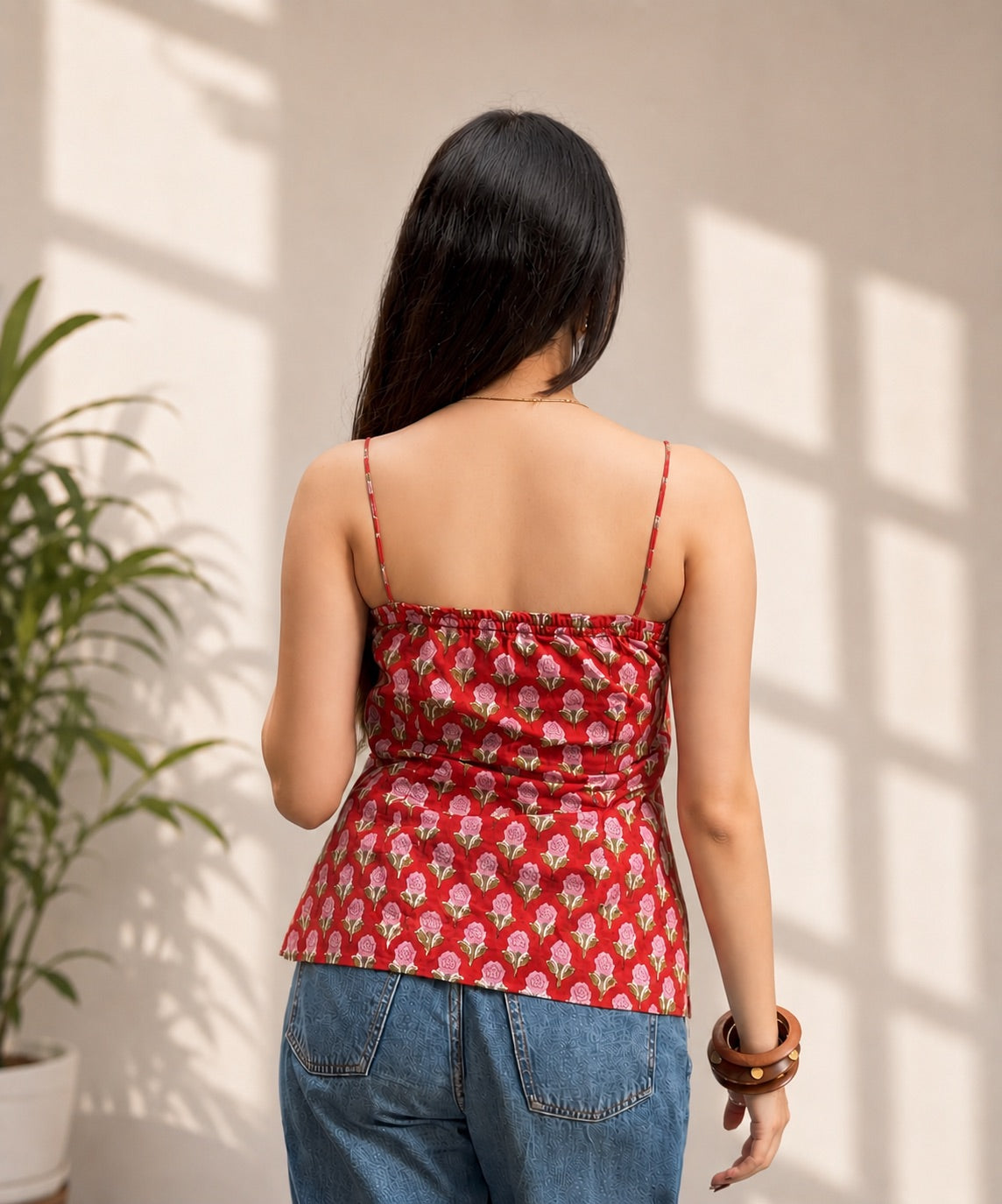 Aafreen Top | Handblock Cotton